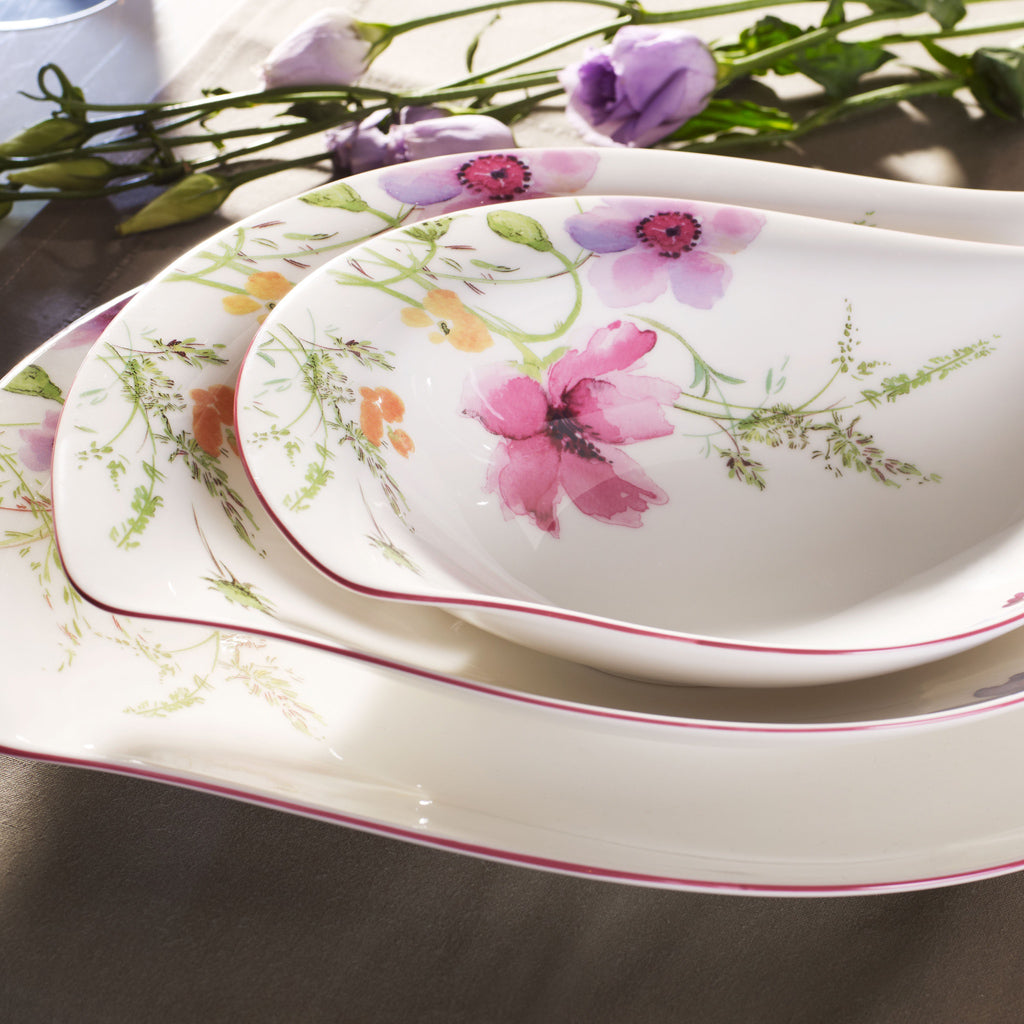 VILLEROY AND BOCH H Mariefleur Çiçek Desenli Servis Kasesi 29 cm D’Maison 