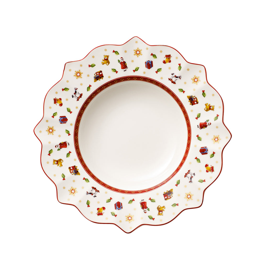 VILLEROY AND BOCH Toy's Delight Yılbaşı Çukur Tabak 26 cm D’Maison 