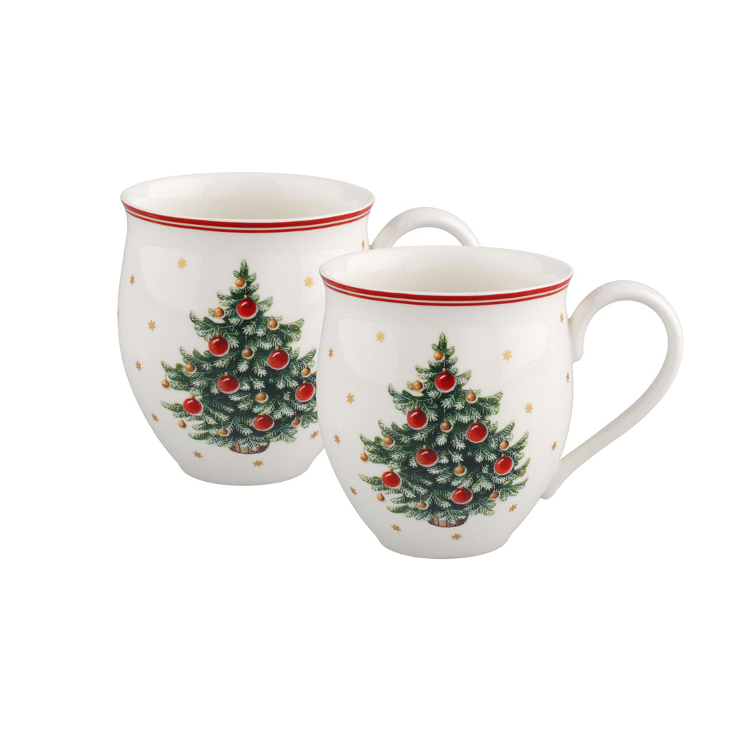 VILLEROY AND BOCH H Toy's Delight Yılbaşı Kupa 2'li Set D’Maison 