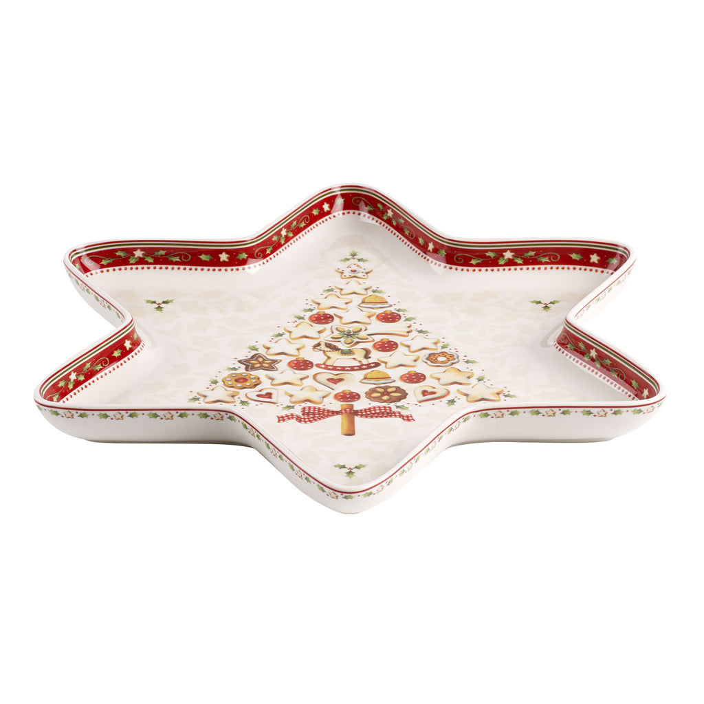 VILLEROY AND BOCH H Winter Bakery Yıldız Servis Kasesi 37,5 cm D’Maison 