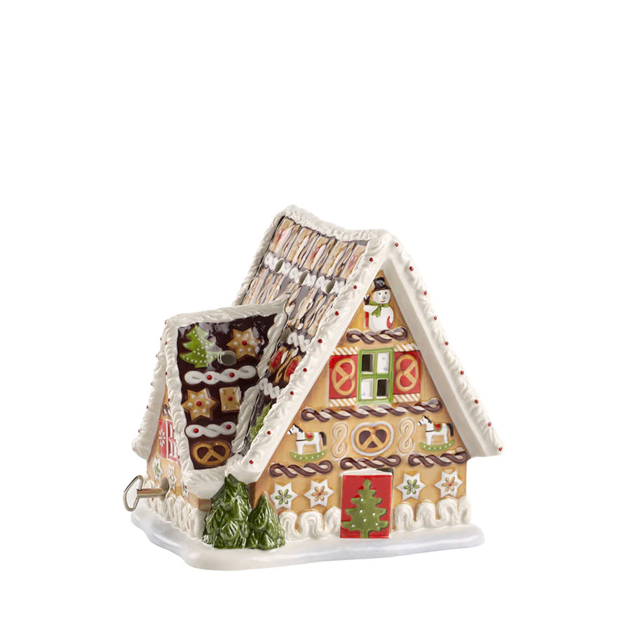 VILLEROY AND BOCH Christmas Toys Kurabiye Ev Müzik Kutusu D’Maison 