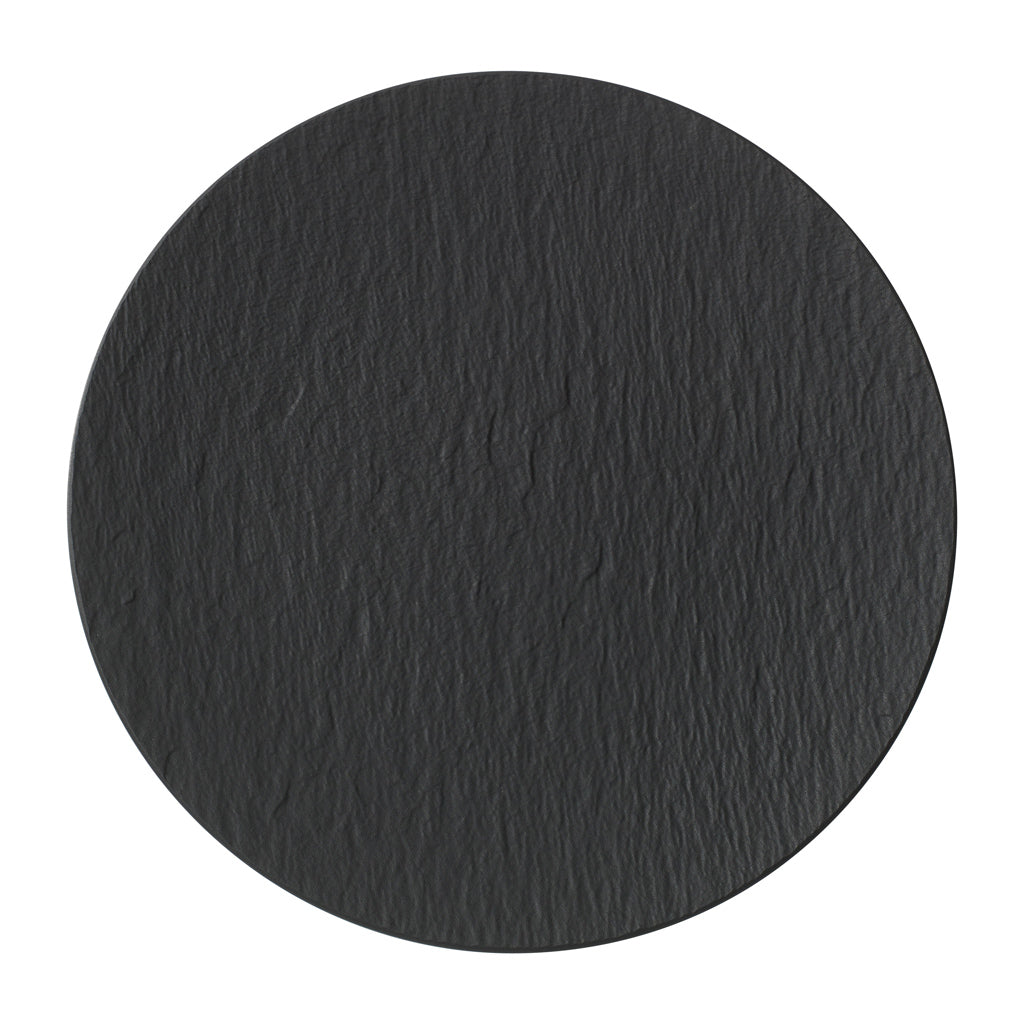 VILLEROY AND BOCH H Manufacture Rock Siyah Servis Tabağı, Supla 32 cm D’Maison 