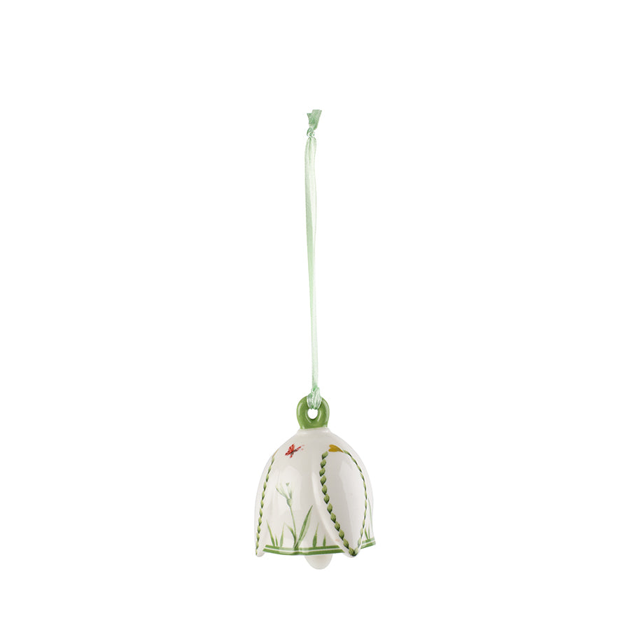 VILLEROY AND BOCH New Flowers Bells Asılabilir Porselen Çan Biblo D’Maison 
