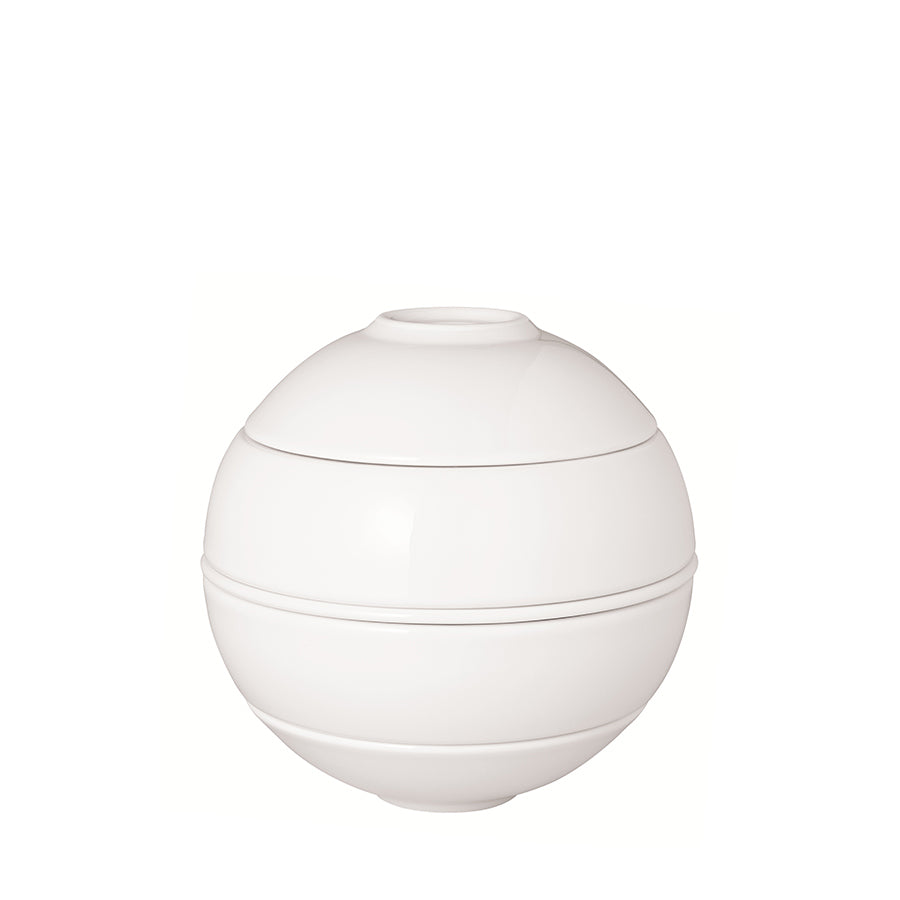 VILLEROY AND BOCH La Petite Boule Beyaz Porselen Servis Seti 5 Parça D’Maison 