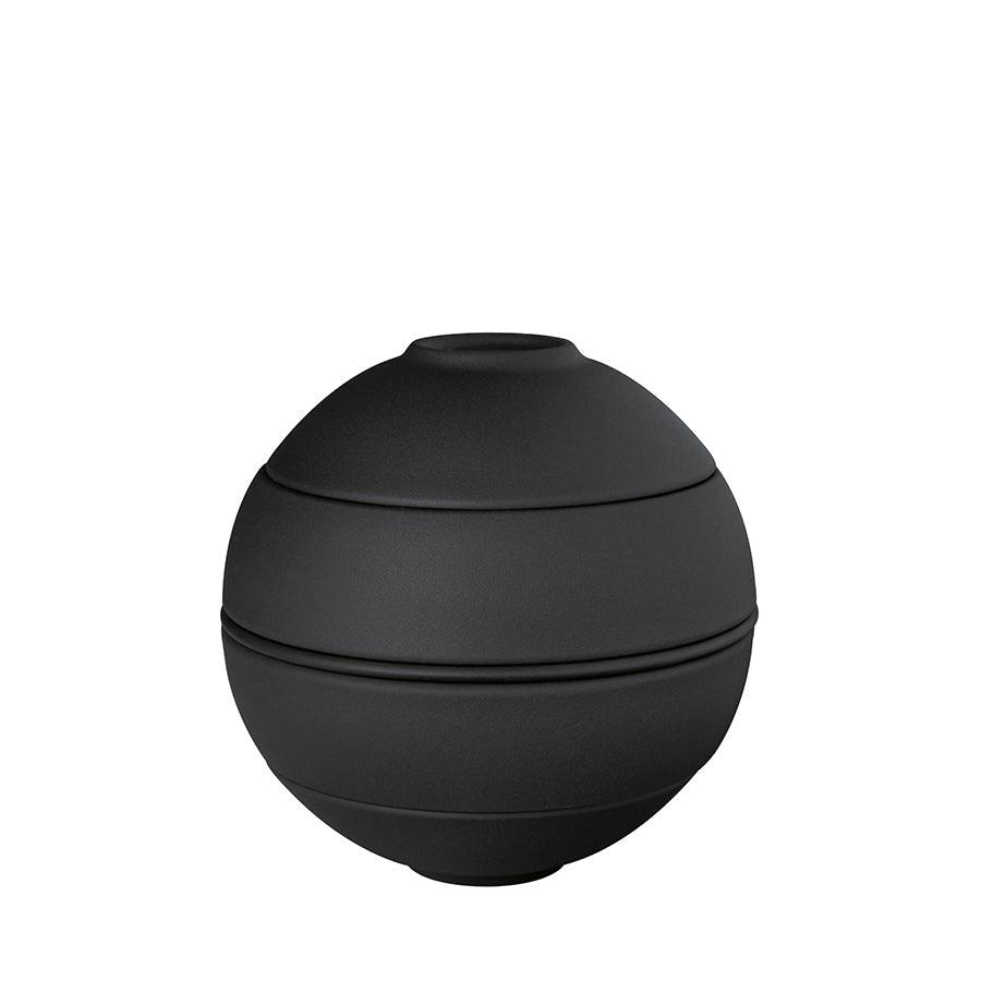 VILLEROY AND BOCH La Petite Boule Siyah Porselen Servis Seti 5 Parça D’Maison 