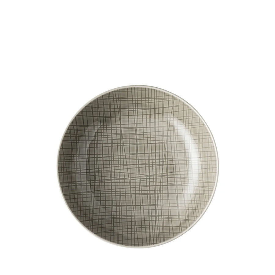 ROSENTHAL Mesh Gri Porselen Çukur Tabak 21 cm D’Maison 