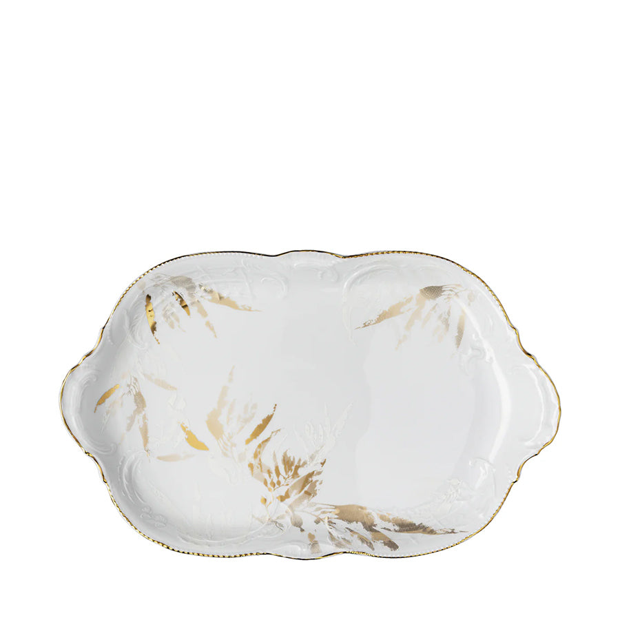 ROSENTHAL Midas Oval Porselen Servis Tabağı 38 cm D’Maison 