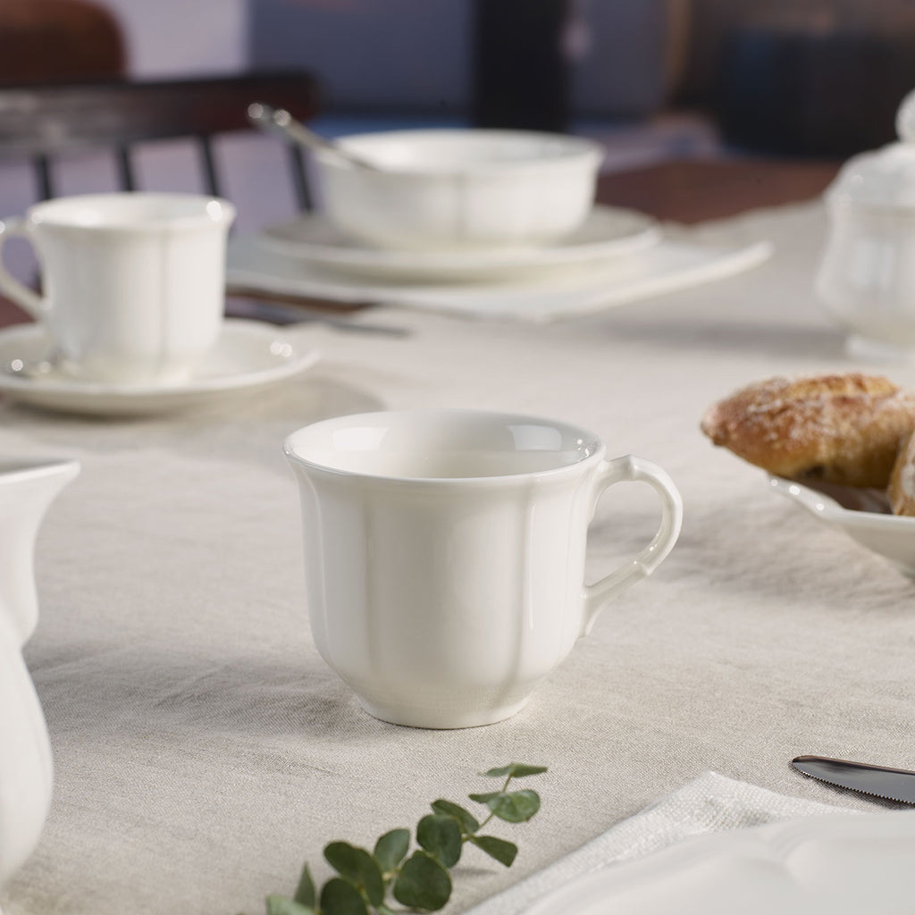 VILLEROY AND BOCH H Manoir Beyaz Kahve, Çay Fincanı 0,15 L D’Maison 