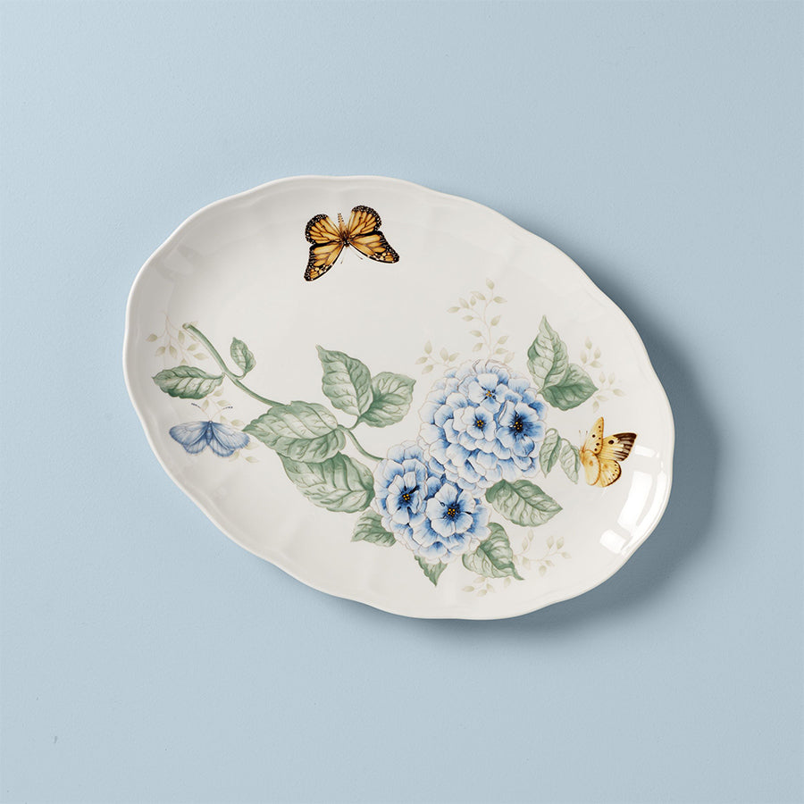 Butterfly Oval Servis Tabağı, 41cm