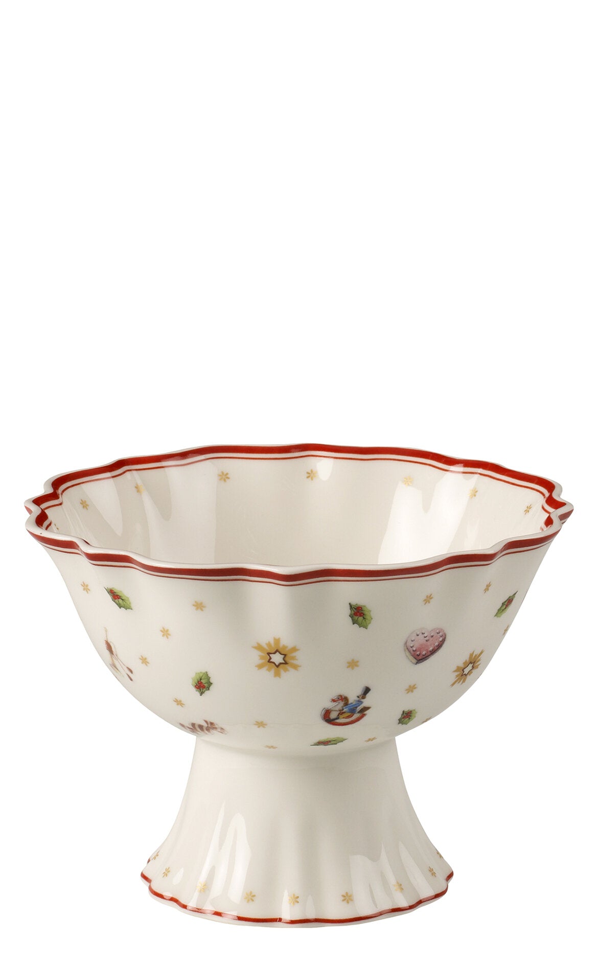 VILLEROY AND BOCH Toy's Delight Yılbaşı Ayaklı Kase 15 cm D’Maison 