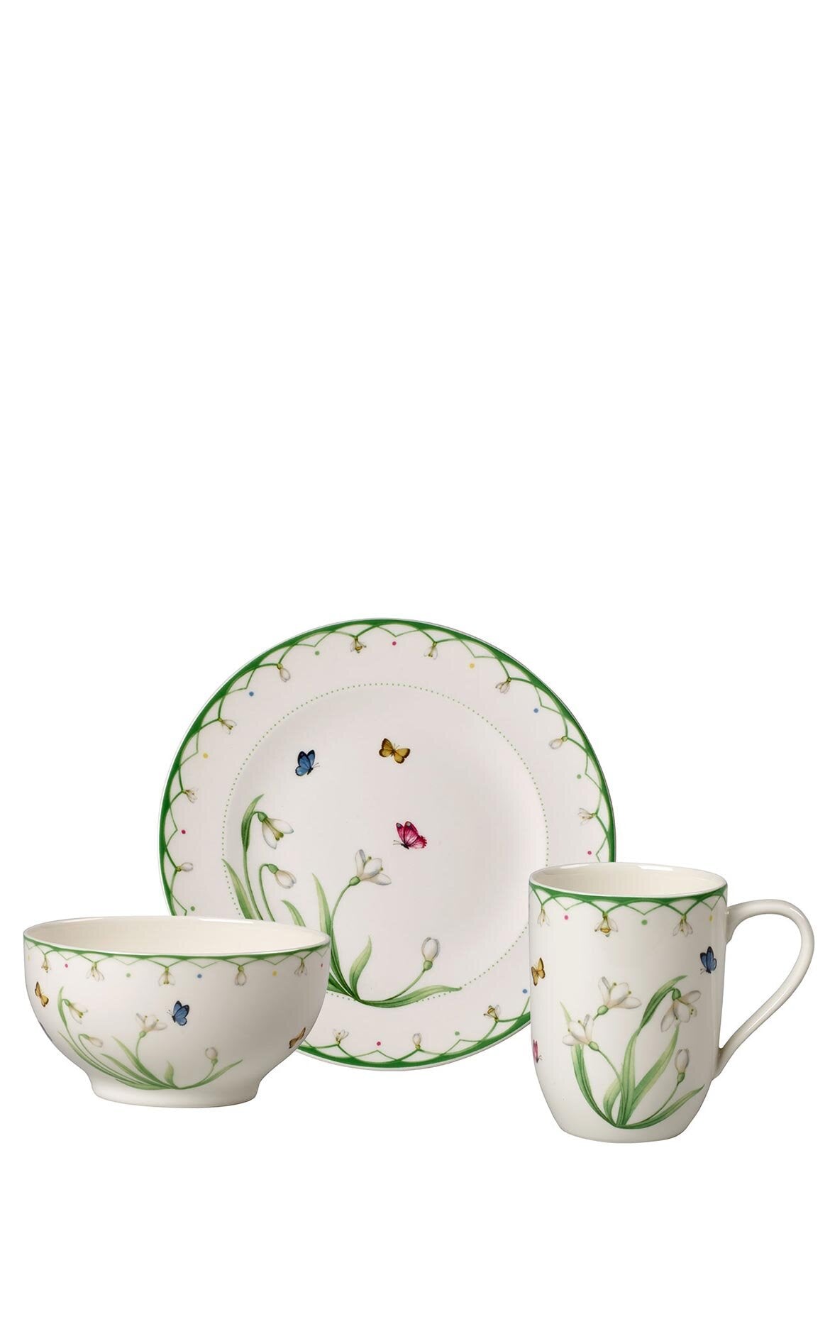 VILLEROY AND BOCH H Colourful Spring Çiçek Desenli Kase 0,75 L D’Maison 