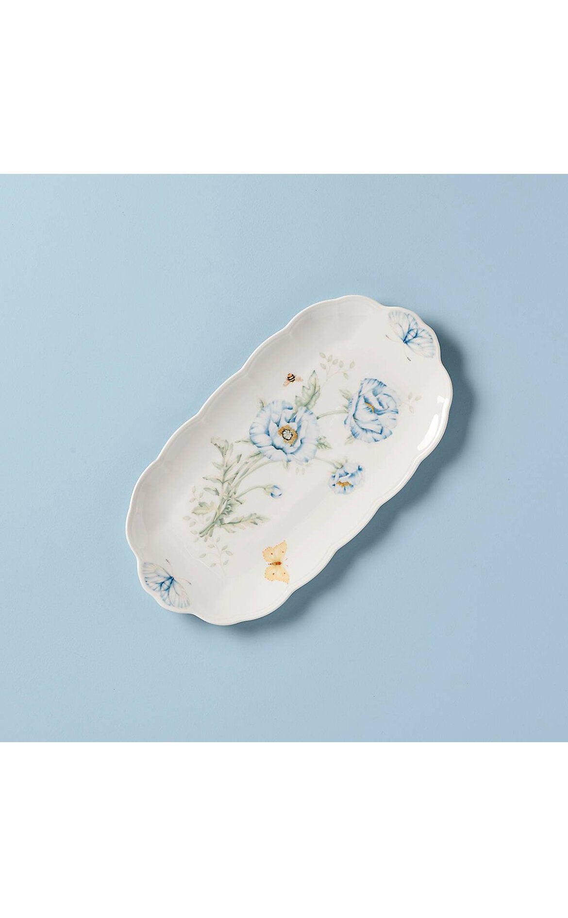 LENOX H Butterfly Oval Servis Tabağı, 37.5cm D’Maison 