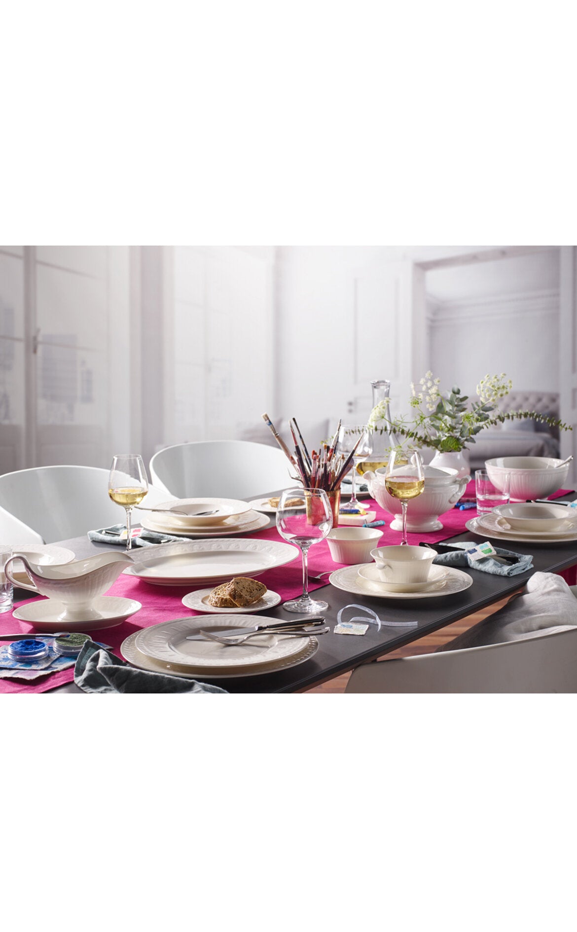 VILLEROY AND BOCH H Cellini Beyaz Kase 0,75 L D’Maison 