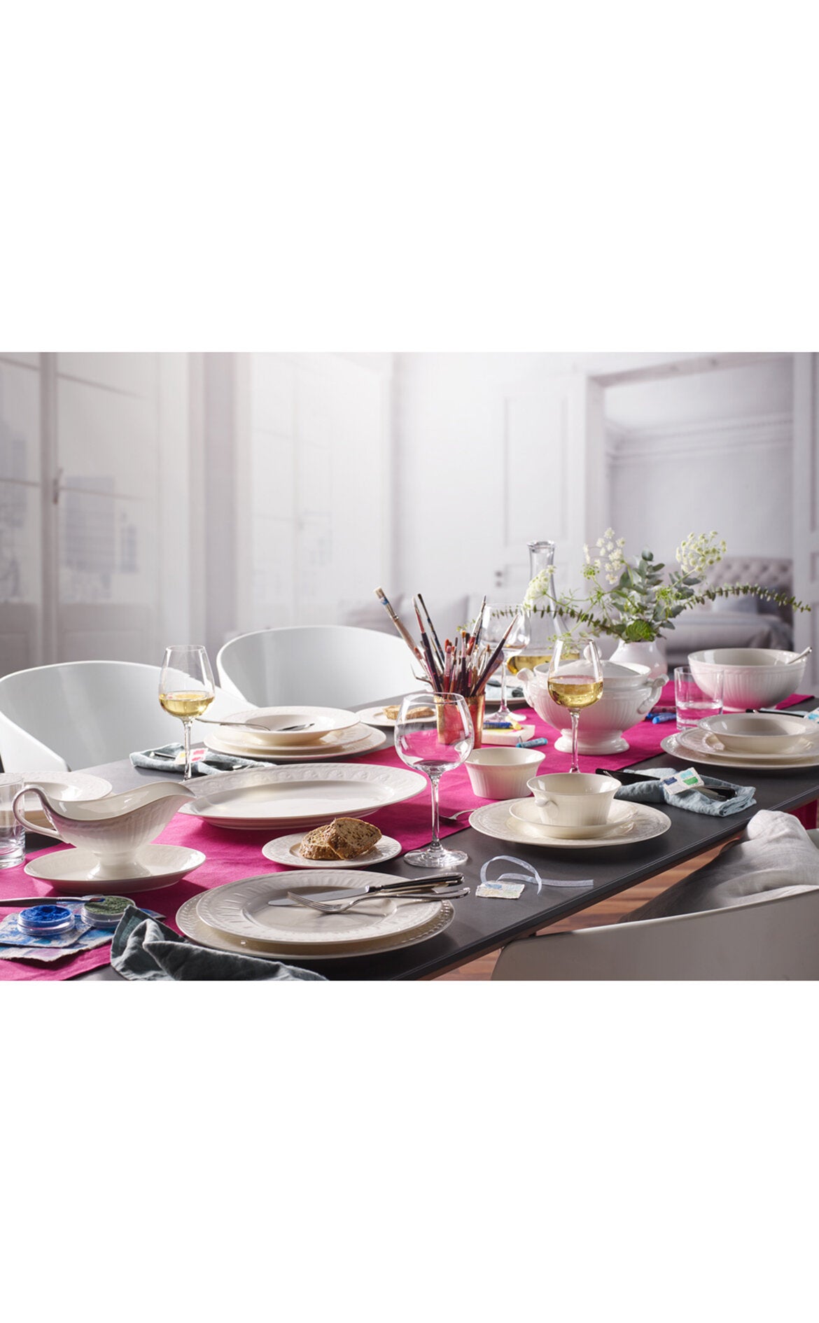 VILLEROY AND BOCH H Cellini Beyaz Kase 13 cm D’Maison 