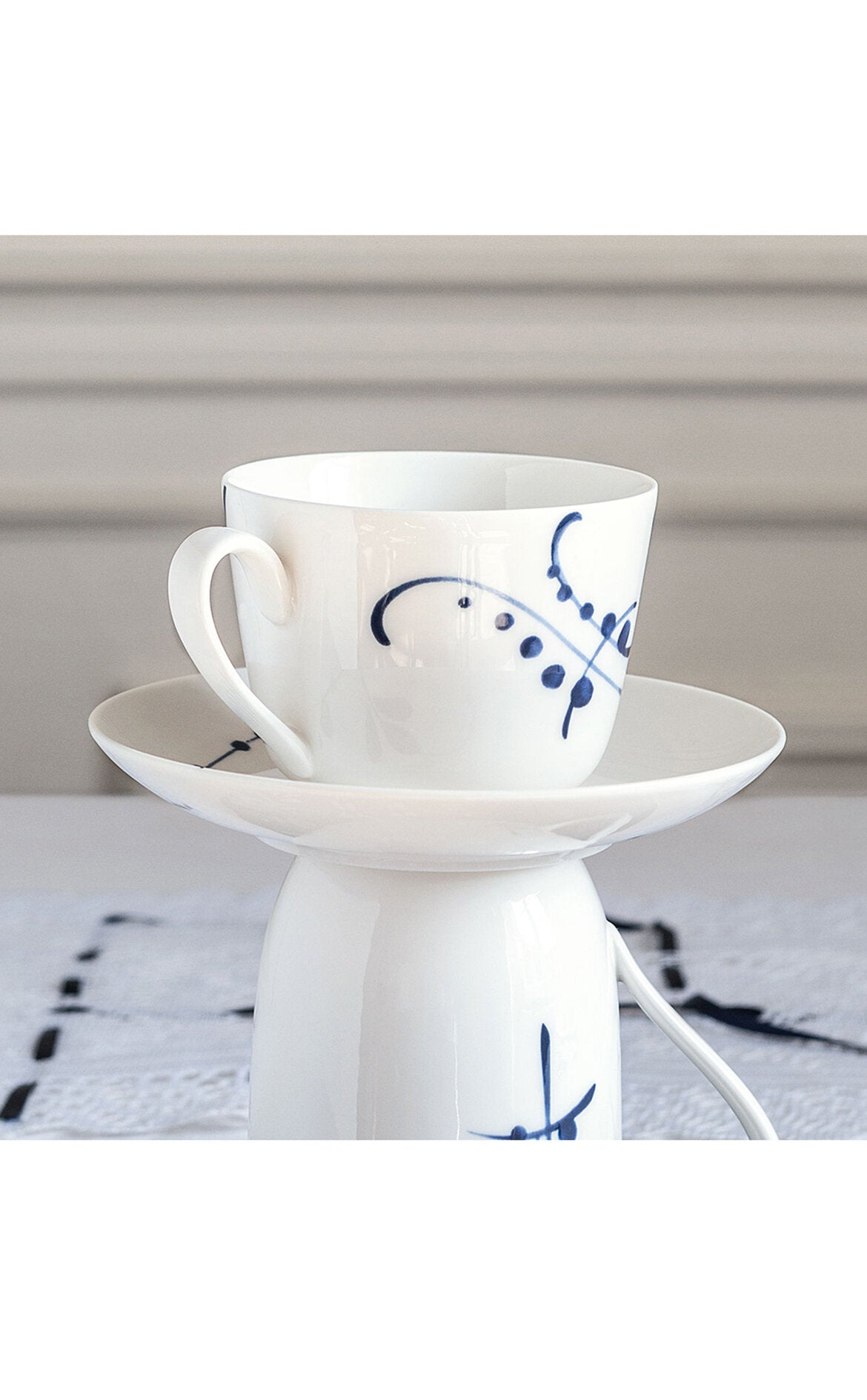 VILLEROY AND BOCH H Old Luxembourg Brindille Blue Blanc Kahve, Çay Fincanı 0,20 L D’Maison 