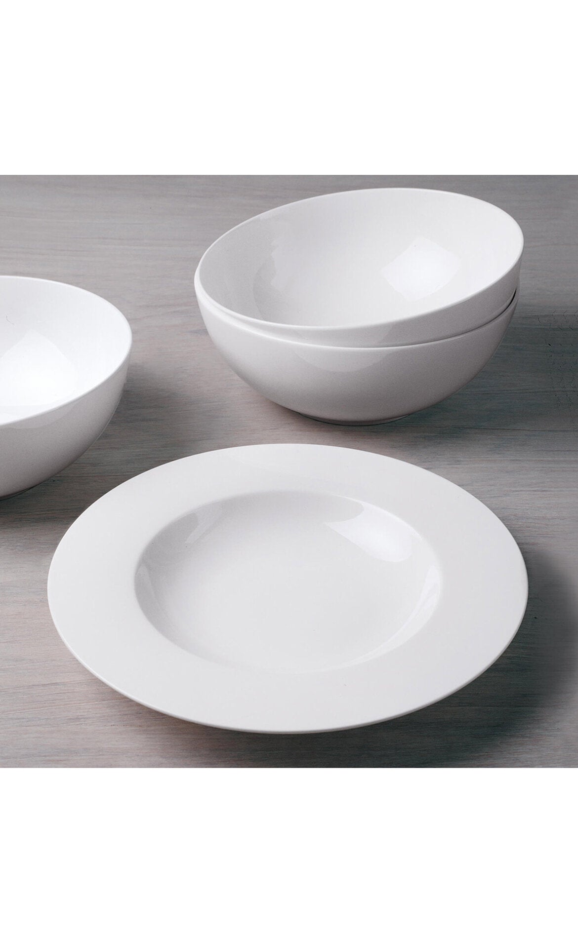 VILLEROY AND BOCH H Royal Beyaz Çukur Tabak 24 cm D’Maison 