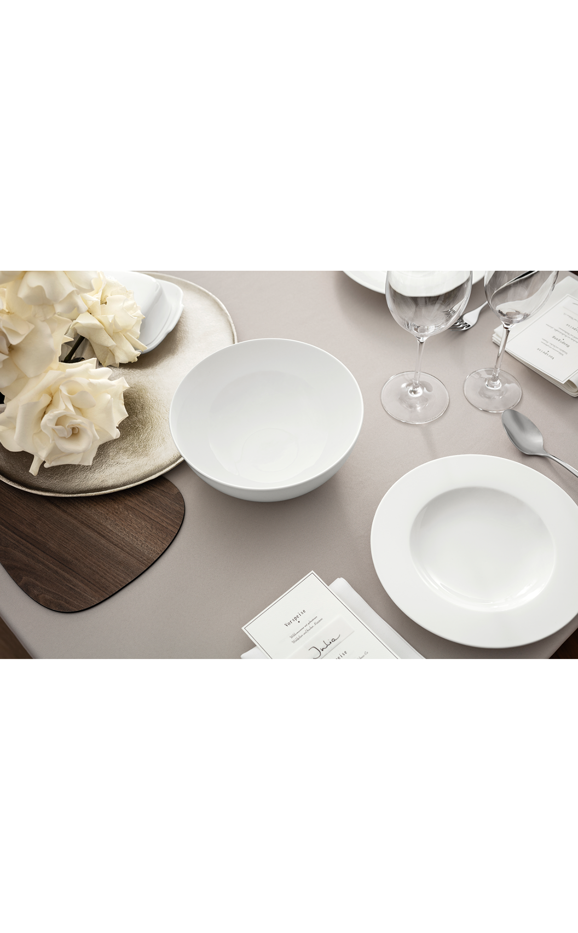 VILLEROY AND BOCH H Royal Beyaz Servis Kasesi 23 cm D’Maison 