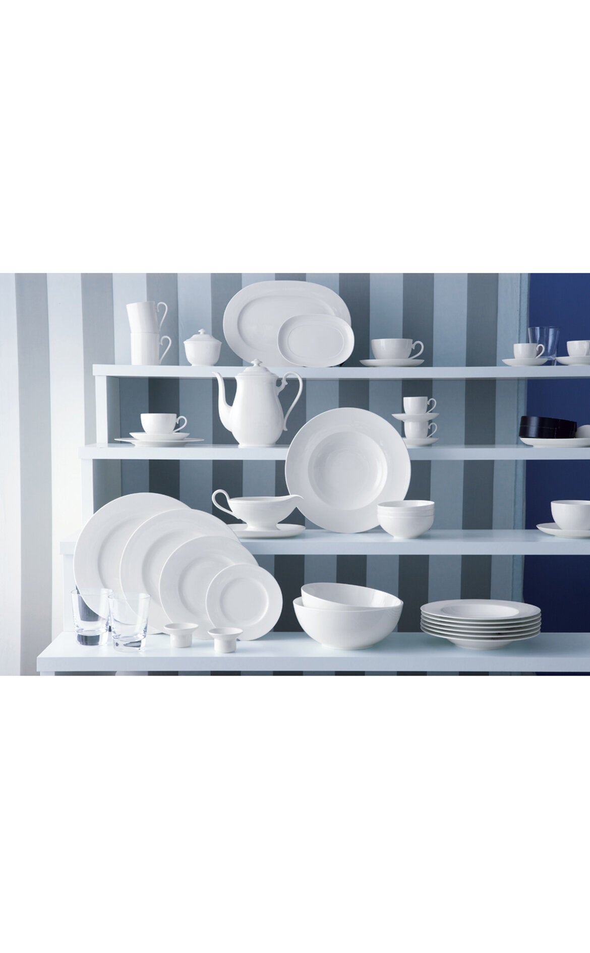 VILLEROY AND BOCH H Royal Beyaz Servis Kasesi 21 cm D’Maison 