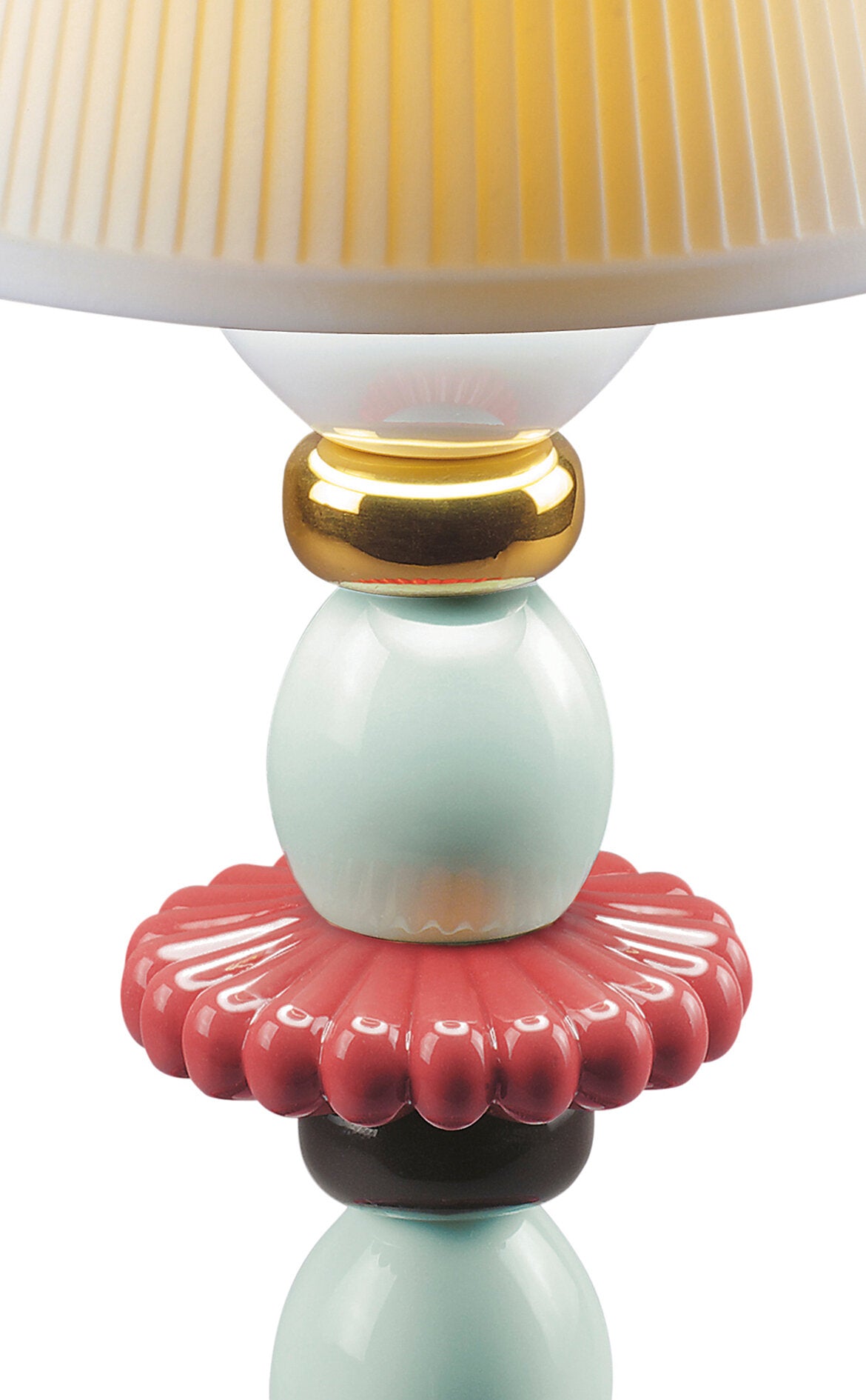 LLADRO H Lladro Lotus Firefly Pilli Abajur Altın D’Maison 