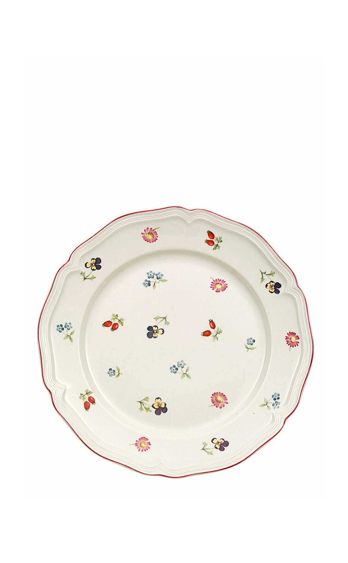 VILLEROY AND BOCH Petite Fleur Çiçek Desenli Pasta Tabağı 21 cm D’Maison 