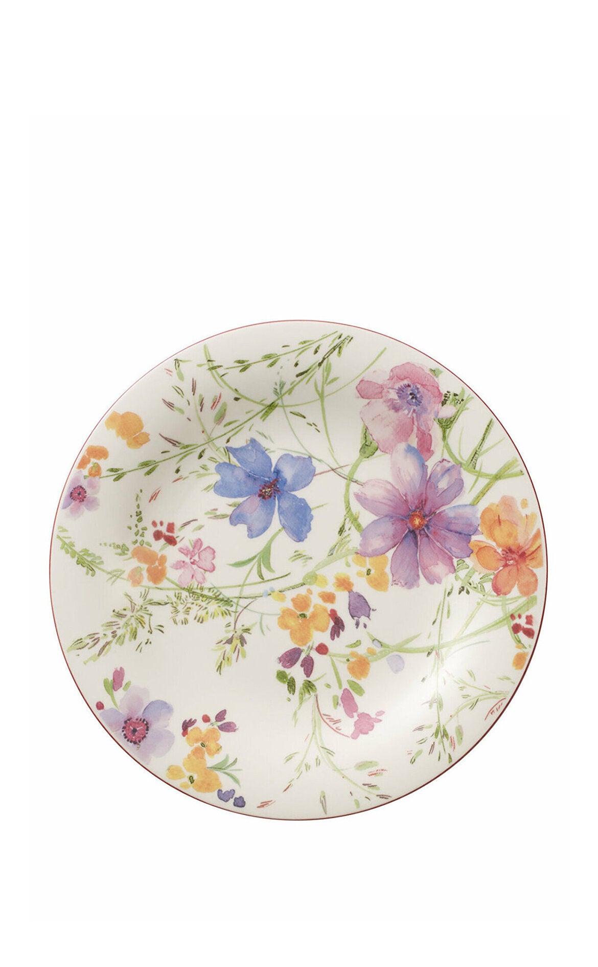 VILLEROY AND BOCH H Mariefleur Çiçek Desenli Pasta Tabağı 21 cm D’Maison 