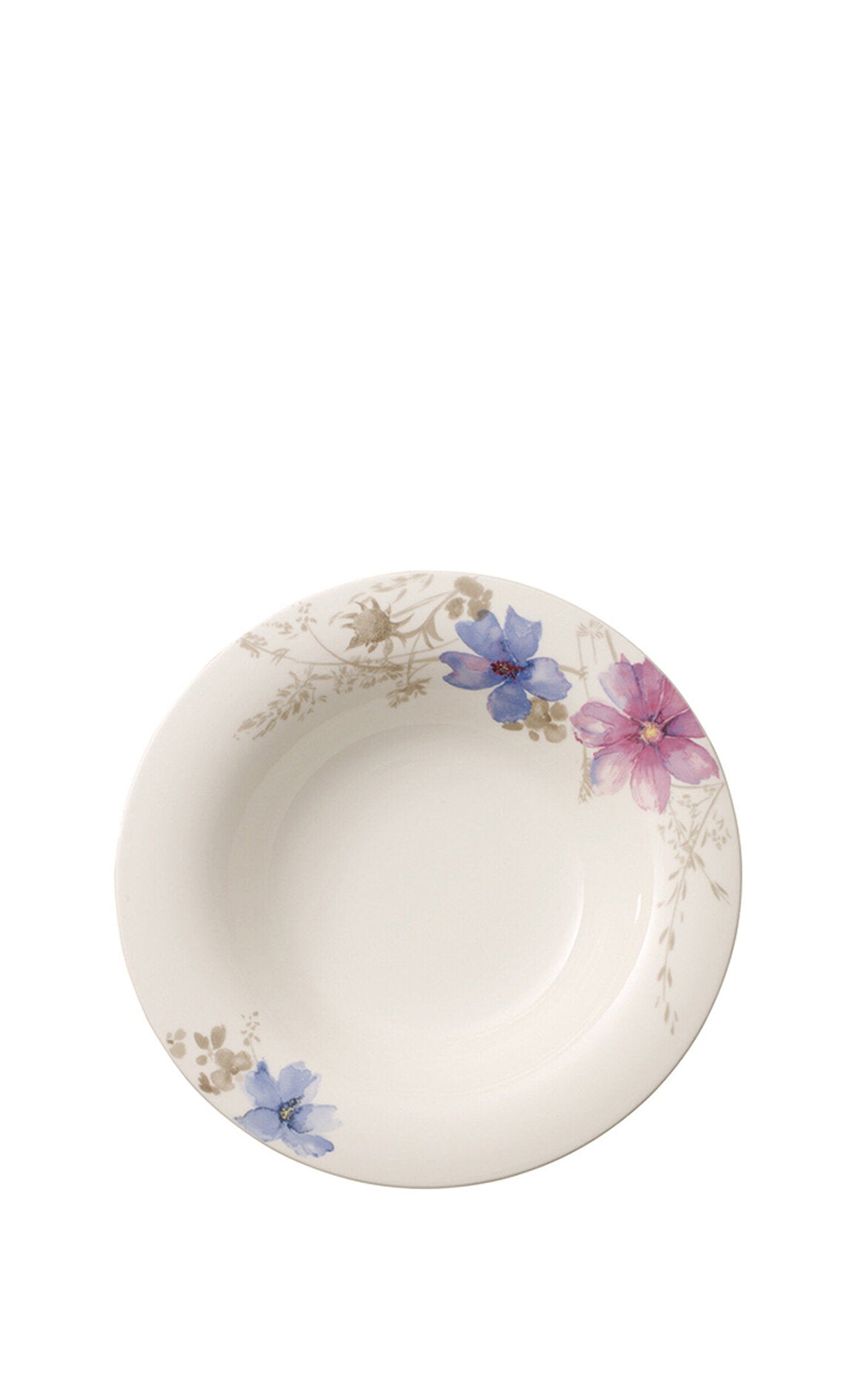 VILLEROY AND BOCH H Mariefleur Gris Çukur Tabak 23 cm D’Maison 