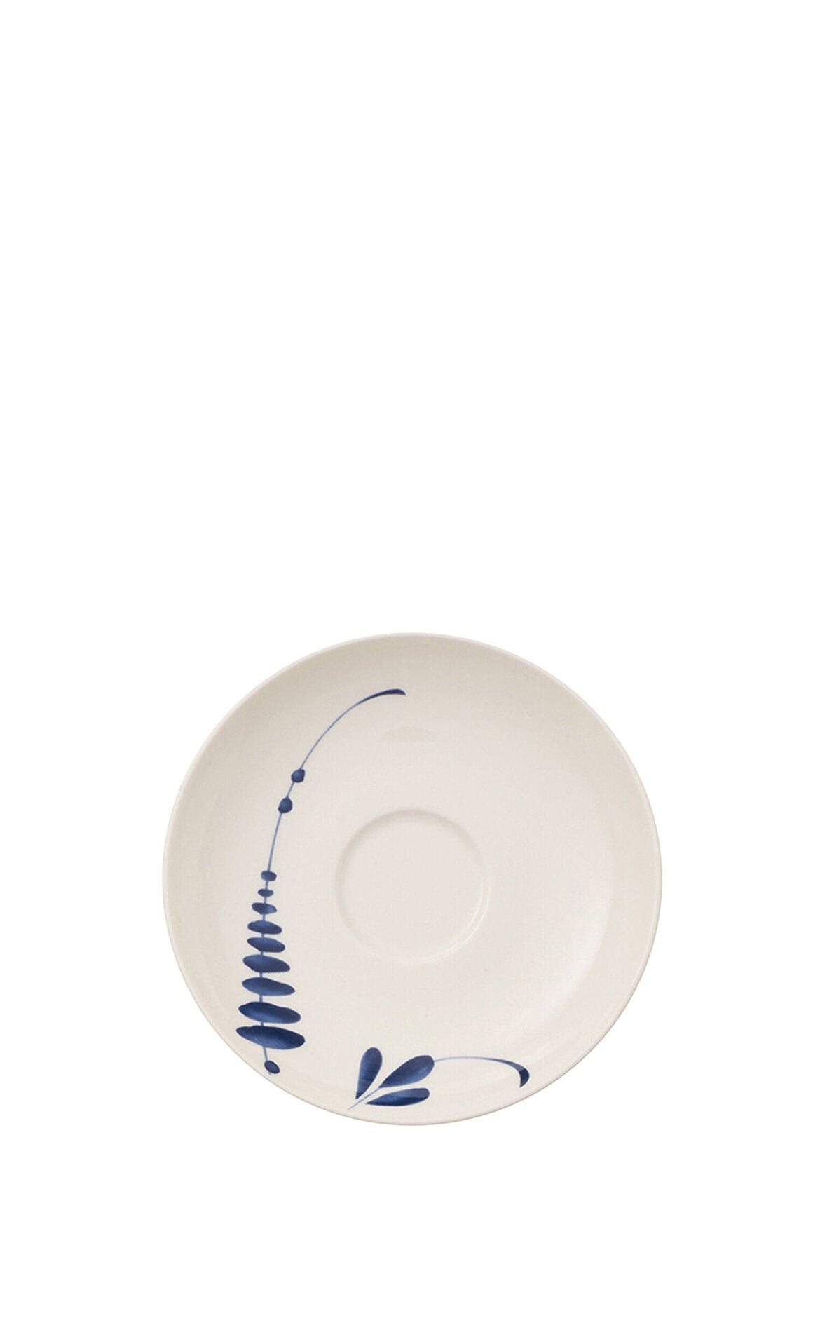 VILLEROY AND BOCH H Old Luxembourg Brindille Blue Blanc Kahve, Çay Fincan Tabağı D’Maison 