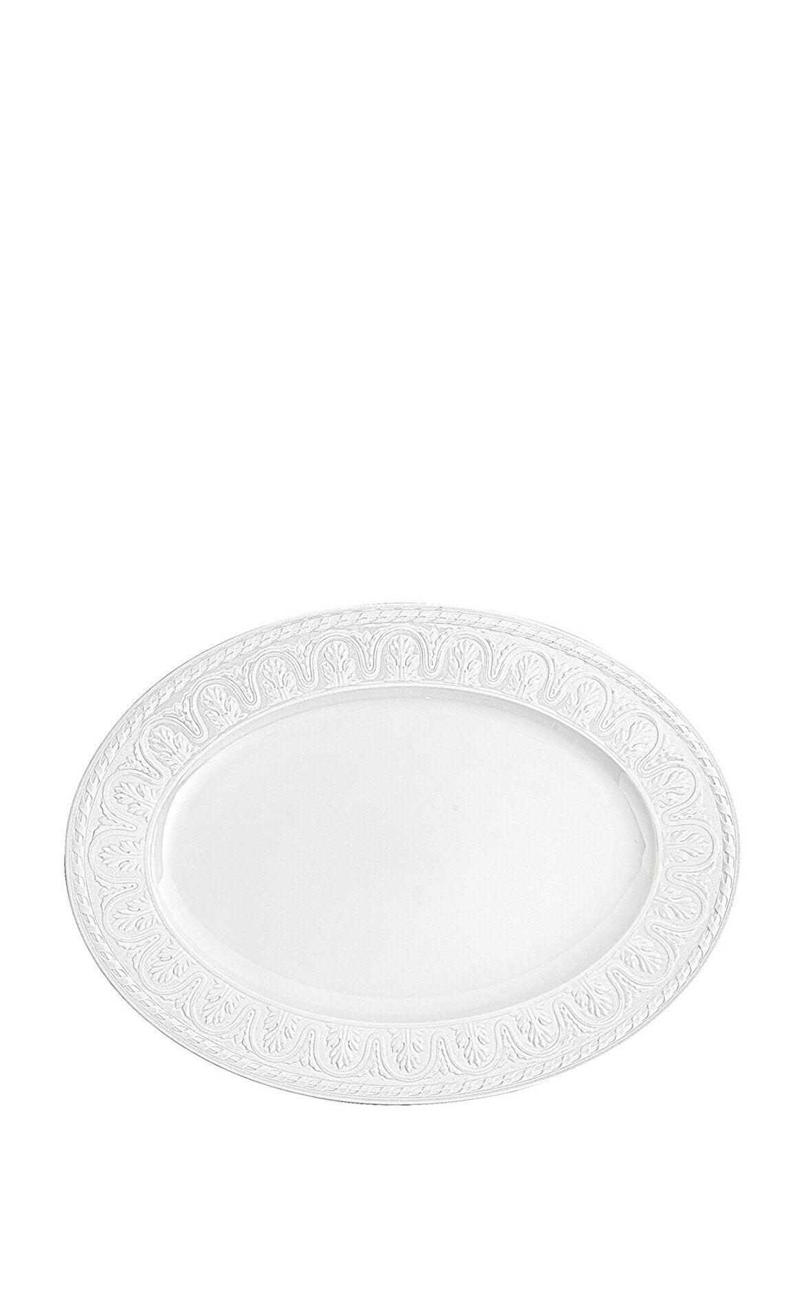 VILLEROY AND BOCH Cellini Beyaz Oval Servis Tabağı 40 cm D’Maison 