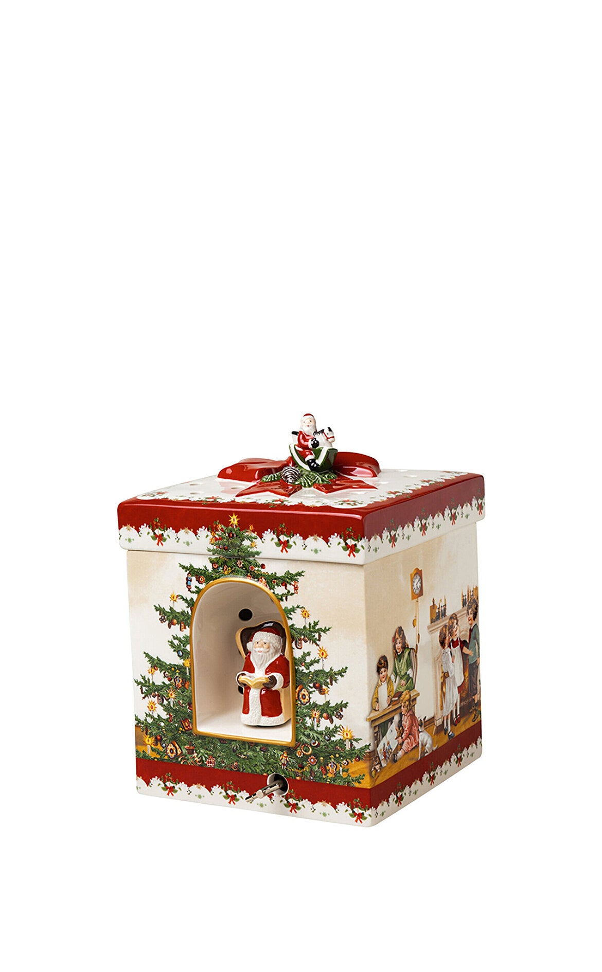 VILLEROY AND BOCH Christmas Toys Noel Baba Müzik Kutusu D’Maison 