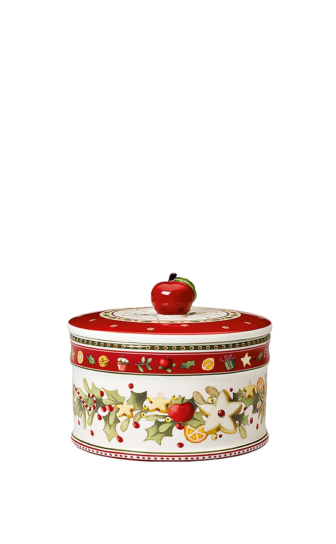 VILLEROY AND BOCH H Winter Bakery Kapaklı Kavanoz 13 cm D’Maison 