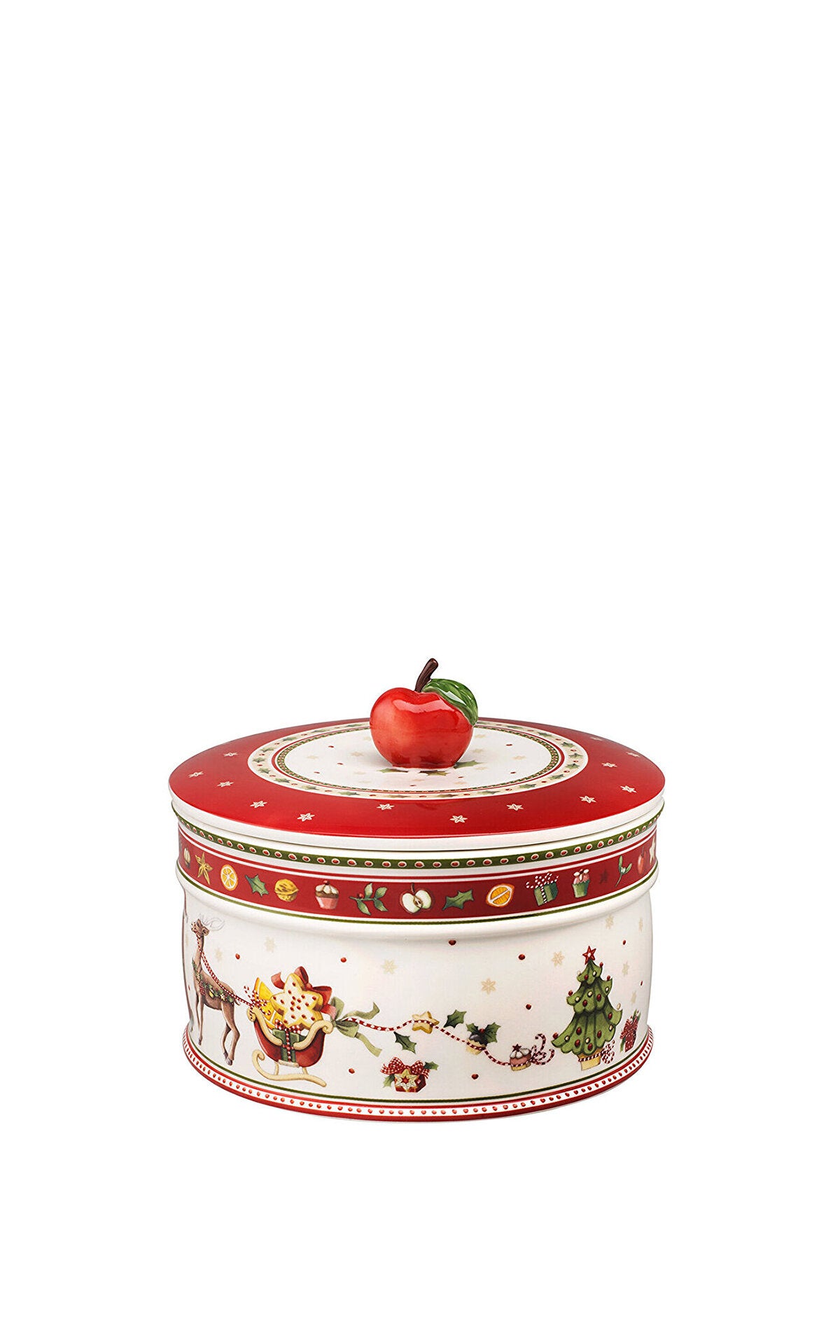 VILLEROY AND BOCH Winter Bakery Kapaklı Kavanoz 17 cm D’Maison 