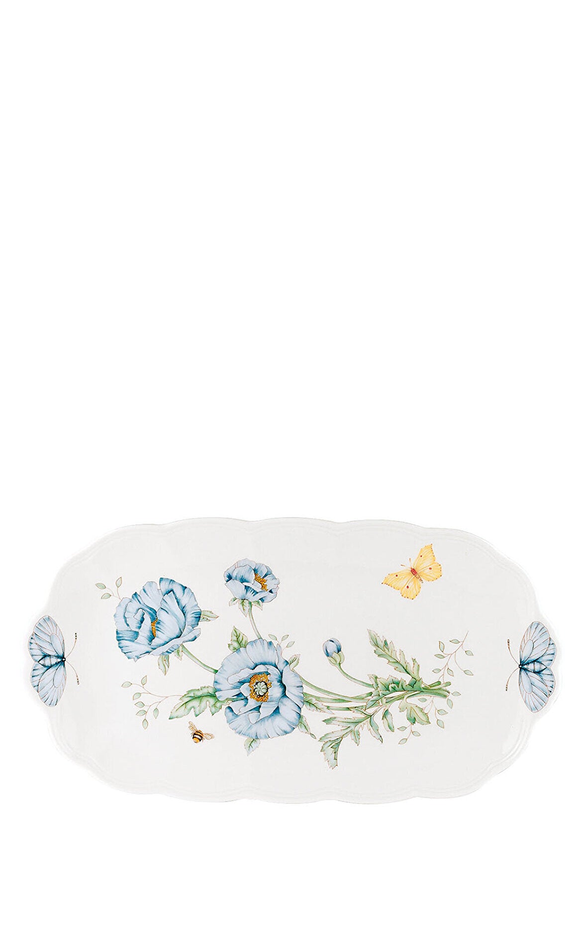 LENOX H Butterfly Oval Servis Tabağı, 37.5cm D’Maison 