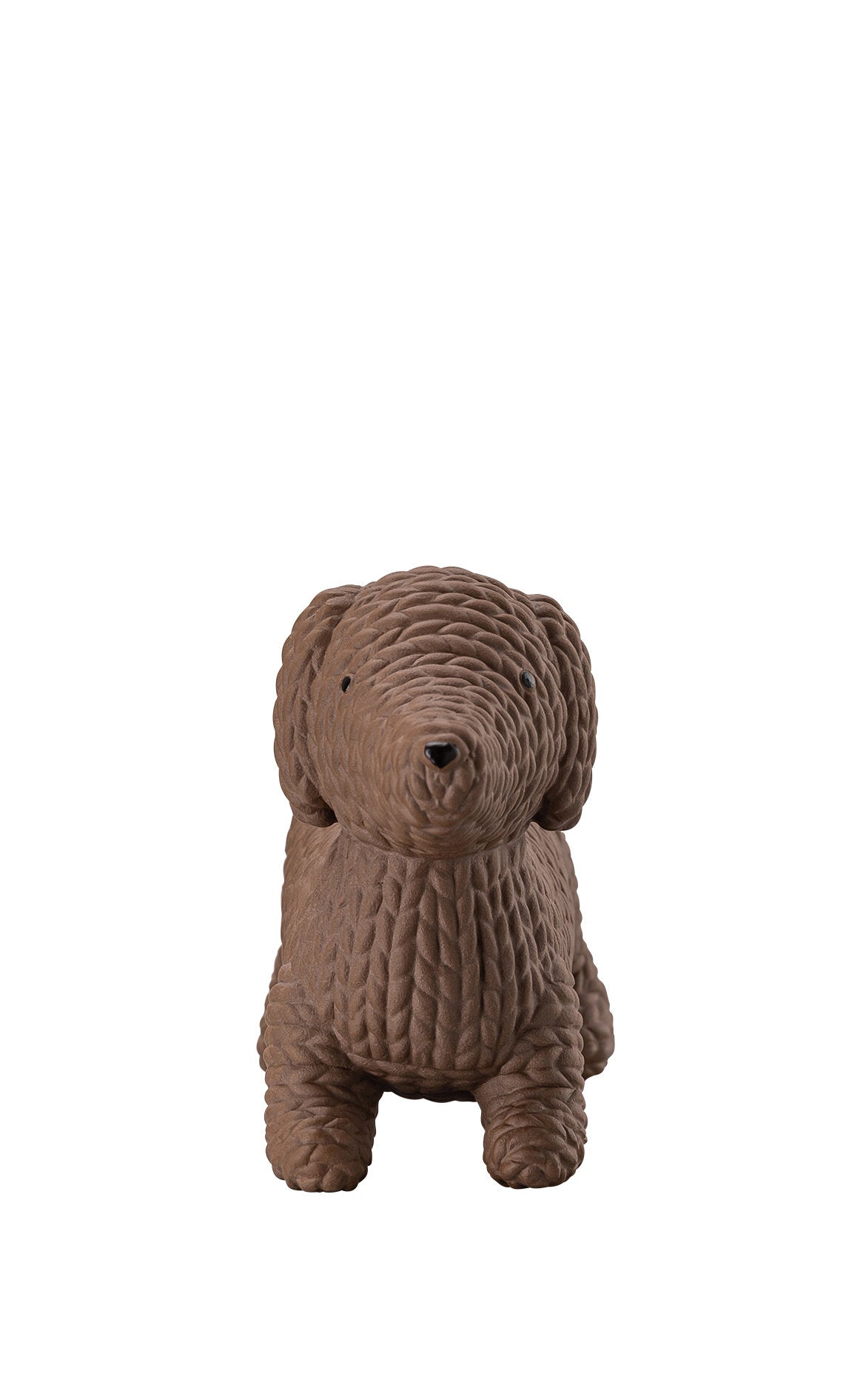 ROSENTHAL Pets Köpek Alfanso Kahverengi Porselen Biblo 7 cm D’Maison 
