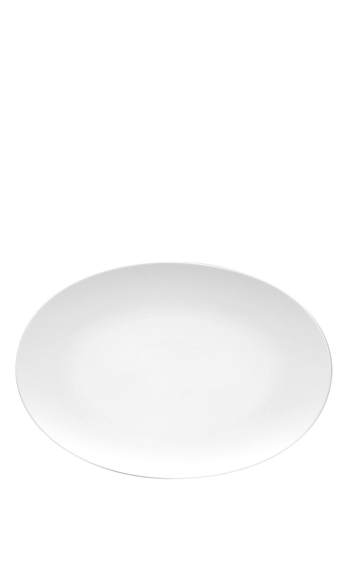 ROSENTHAL TAC Beyaz Oval Porselen Servis Tabağı 38 cm D’Maison 