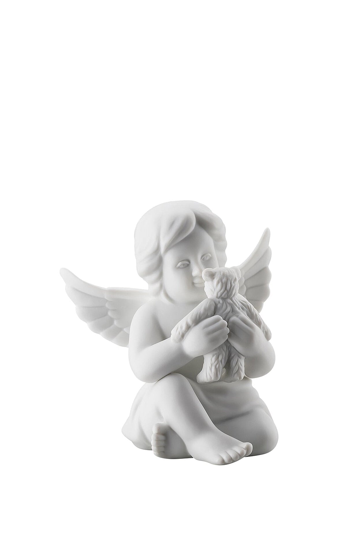 ROSENTHAL Ayıcıklı Melek Beyaz Porselen Biblo 11 cm D’Maison 