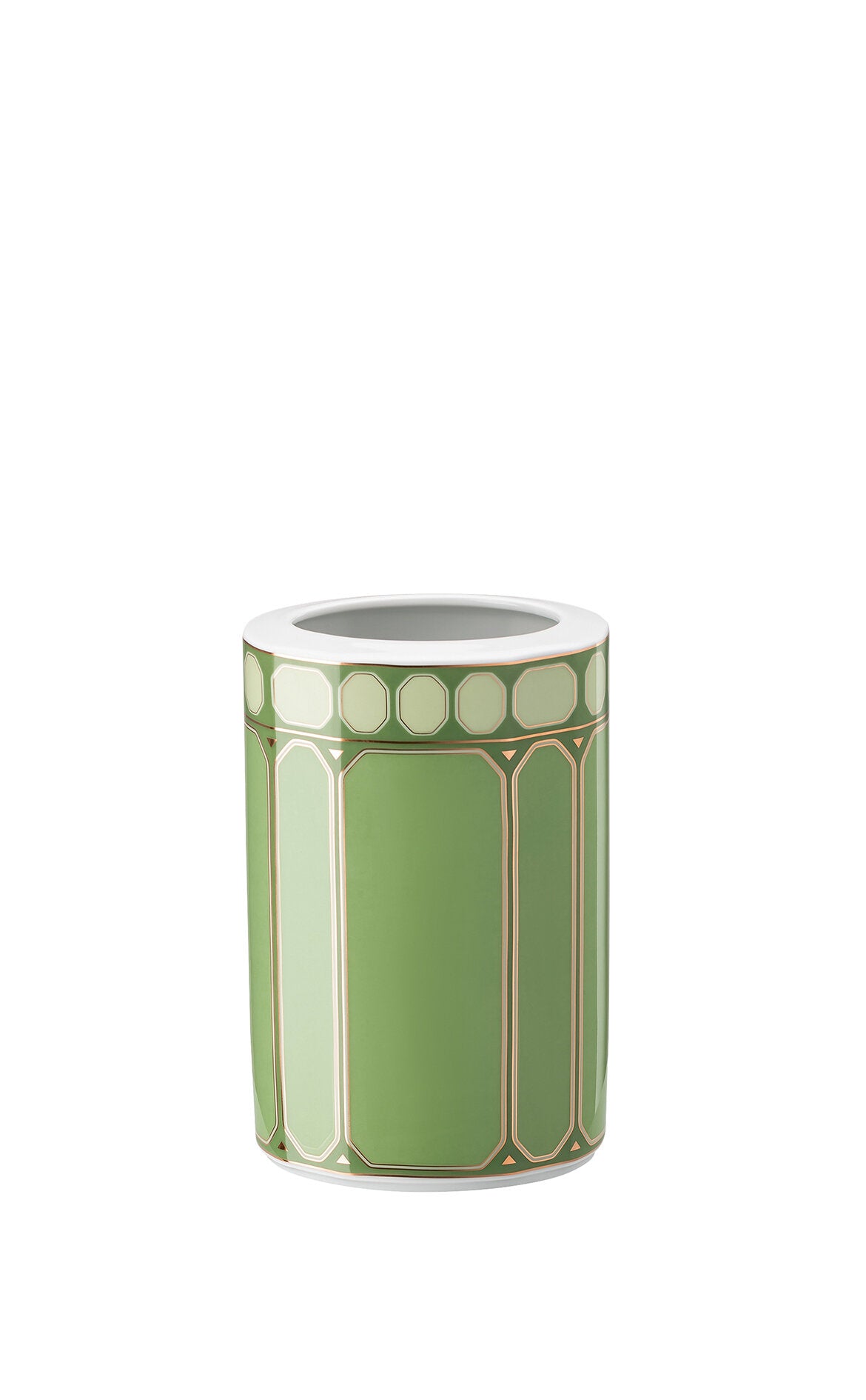 ROSENTHAL Signum Fern Yeşil Porselen Vazo 15 cm D’Maison 