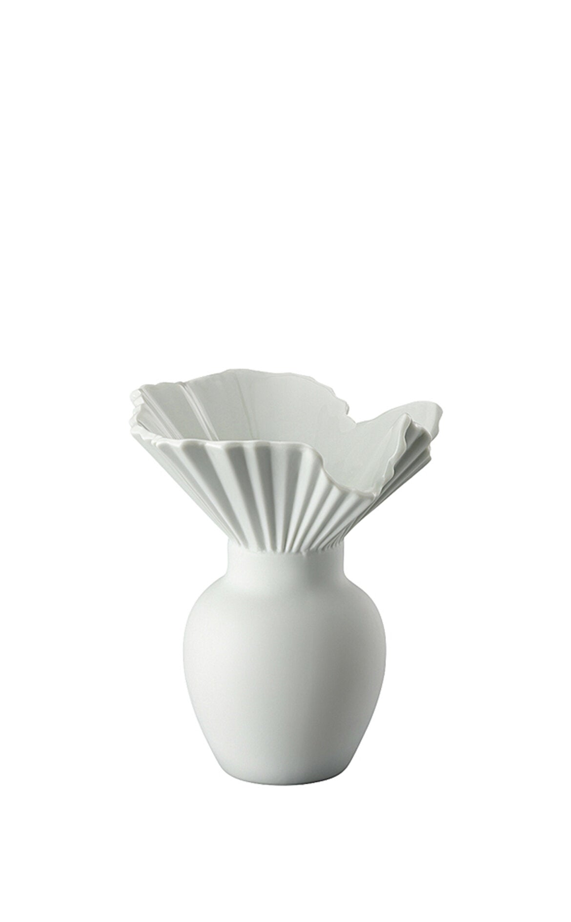 ROSENTHAL Miniature Falda Gri Porselen Vazo 10 cm D’Maison 