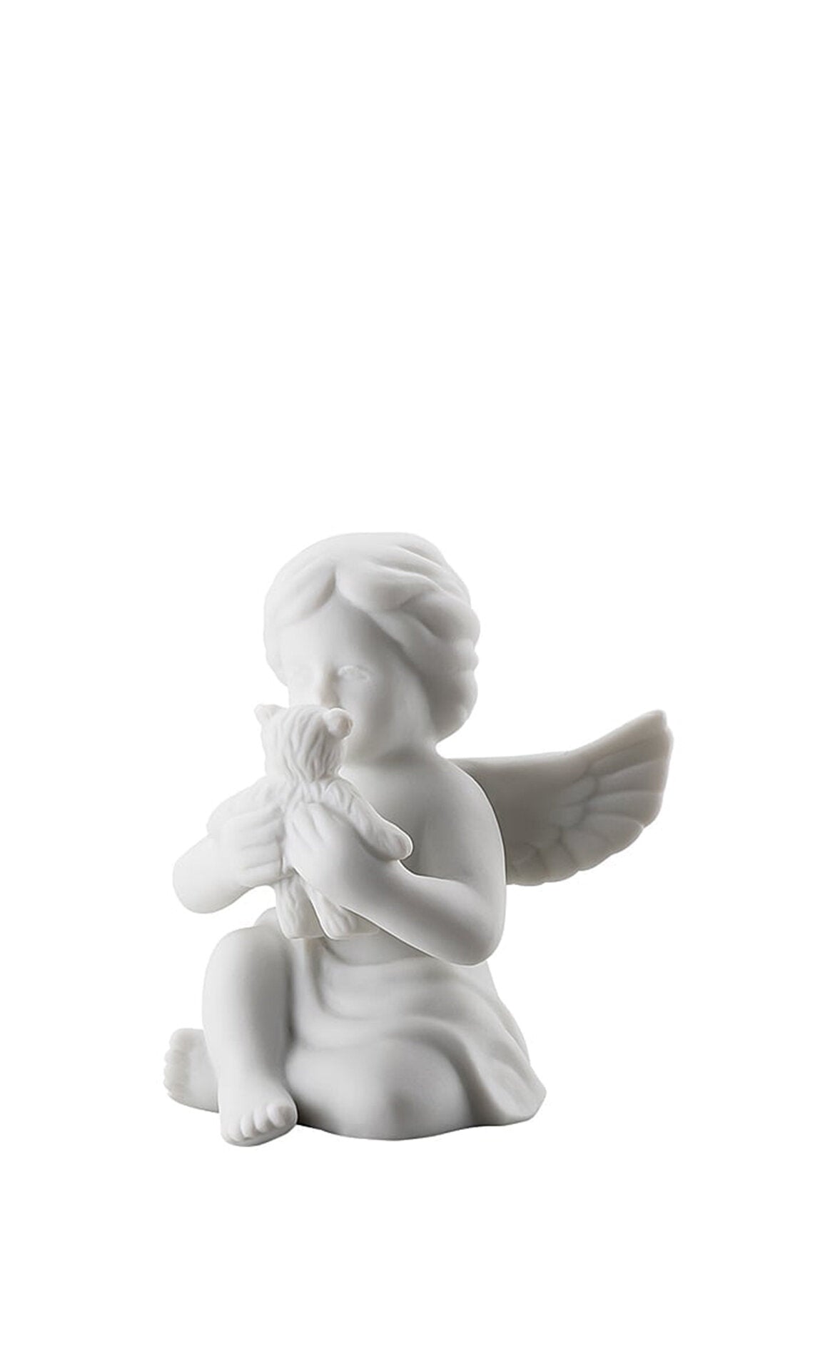 ROSENTHAL Ayıcıklı Melek Beyaz Porselen Biblo 6 cm D’Maison 