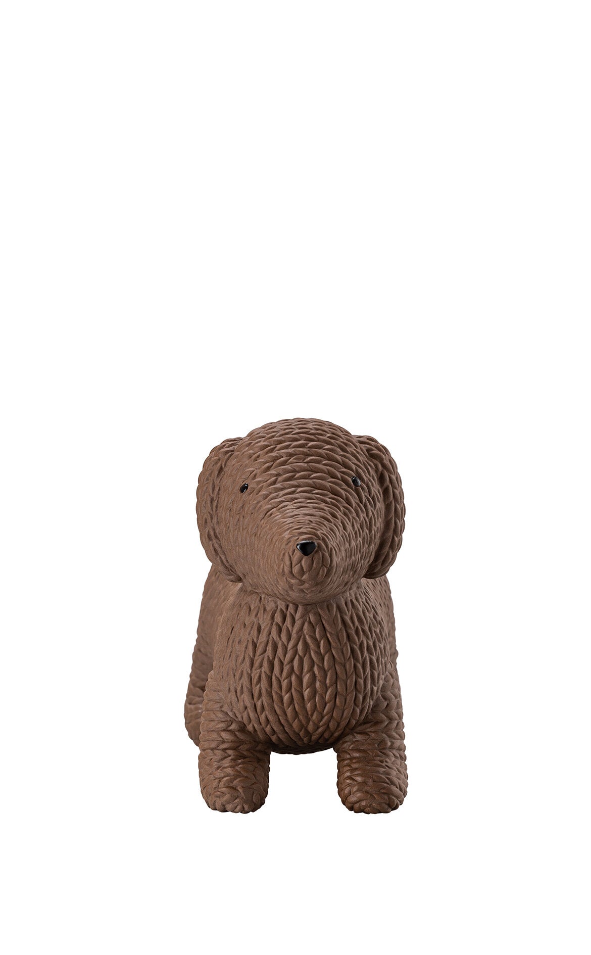 ROSENTHAL Pets Köpek Alfanso Kahverengi Porselen Biblo 9 cm D’Maison 
