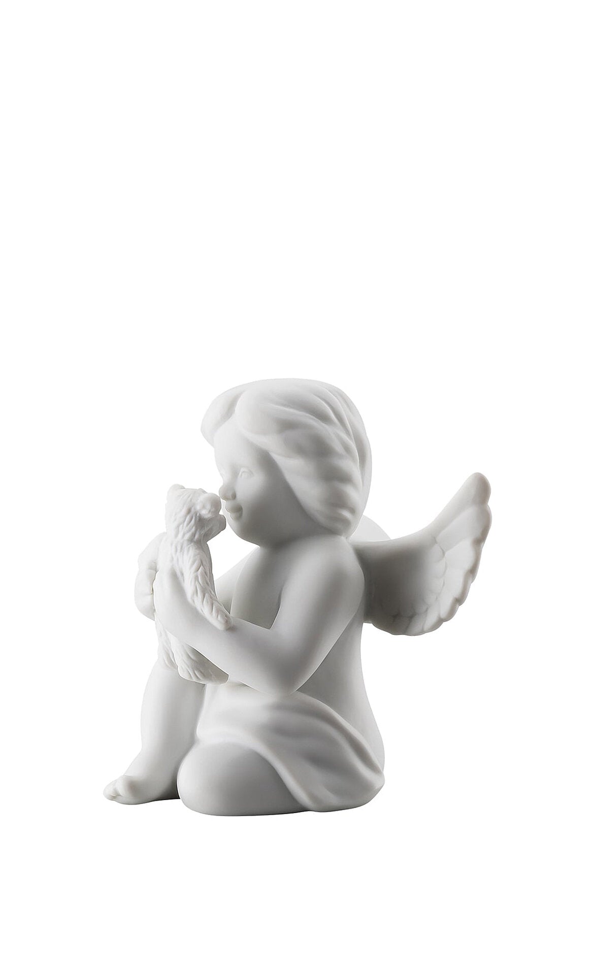 ROSENTHAL Ayıcıklı Melek Beyaz Porselen Biblo 11 cm D’Maison 