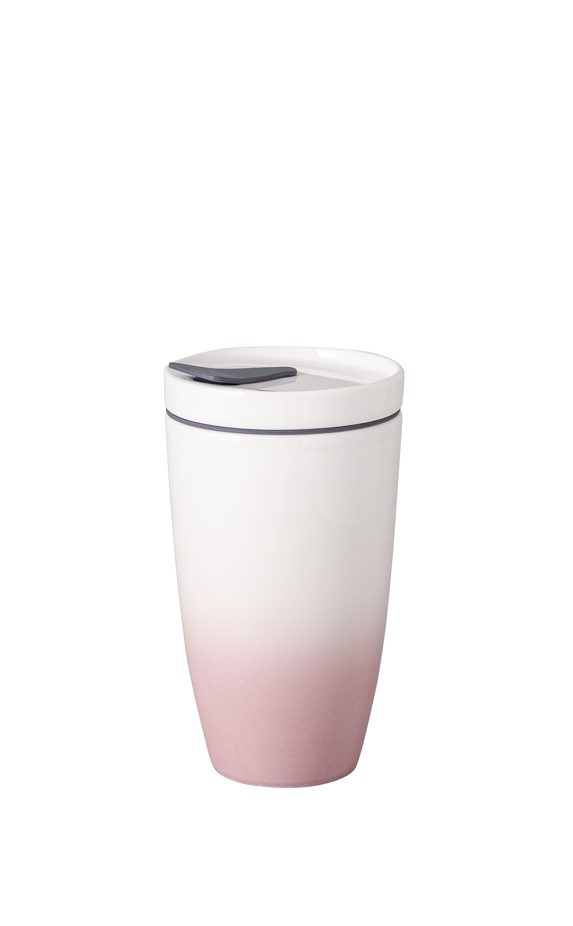 VILLEROY AND BOCH H Coffee To Go Pembe Porselen Kupa Termos 0,35L D’Maison 