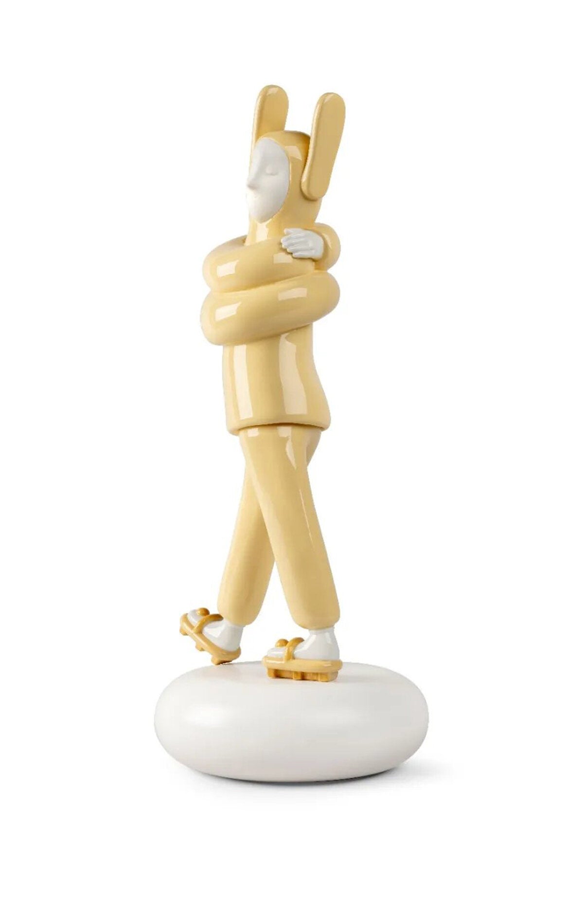 LLADRO H Kucaklaşma Sarı Heykel D’Maison 