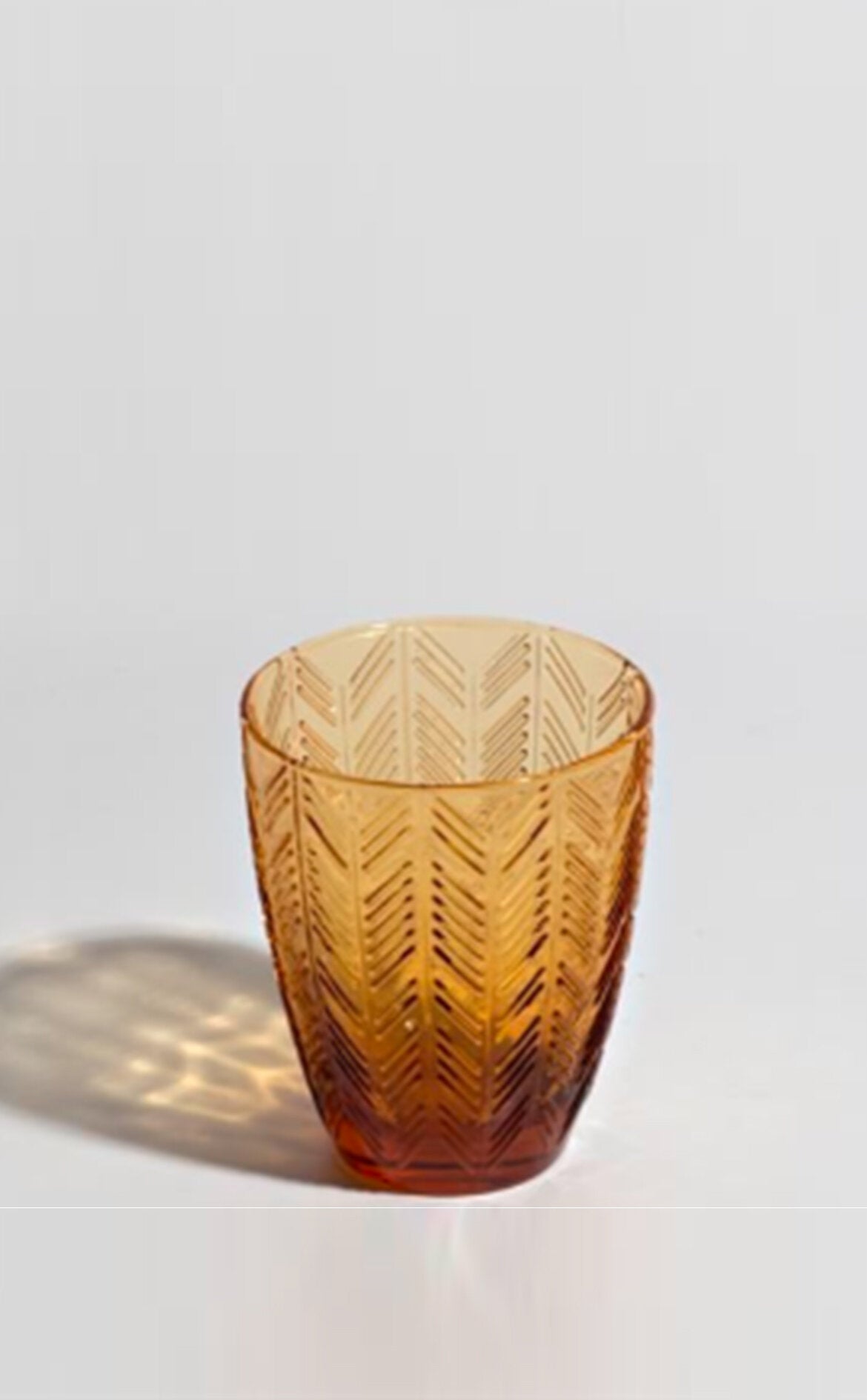 MISSONI HOME Zig Zag Amber Kristal, Su Bardağı D’Maison 