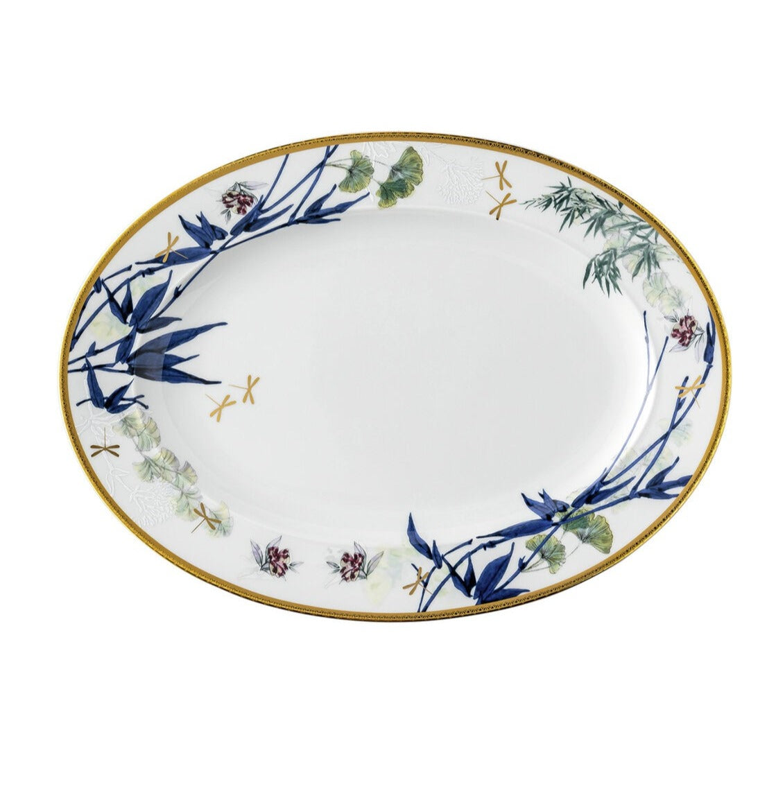 ROSENTHAL Turandot Oval Porselen Servis Tabağı 34 cm D’Maison 