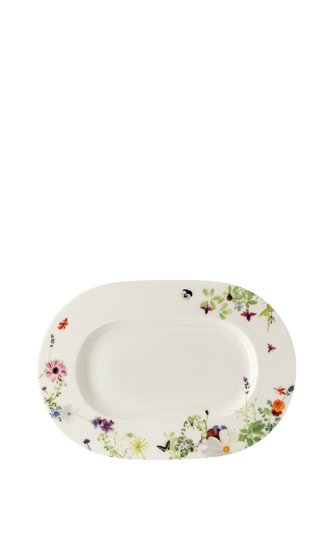 ROSENTHAL Grand Air Oval Porselen Servis Tabağı 34 cm D’Maison 