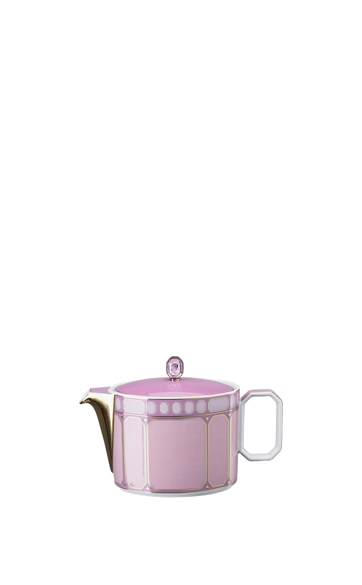 ROSENTHAL Signum Rose Pembe Porselen Kahve/Çay Potu D’Maison 