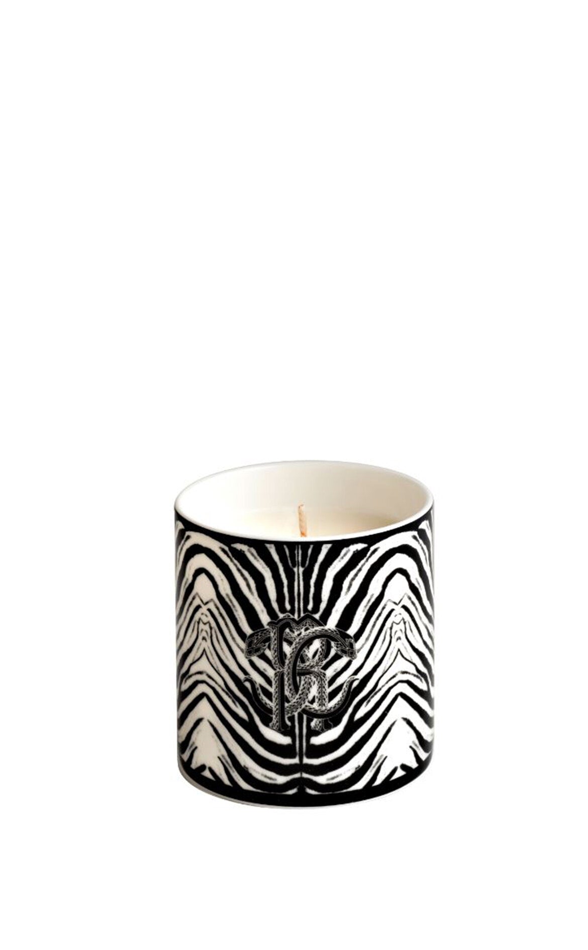 ROBERTO CAVALLI Zebra Kokulu Mum, Siyah, 8,5X9 cm D’Maison 