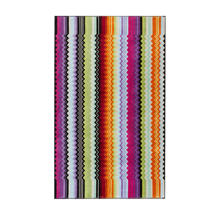 MISSONI HOME Giacomo T59- Turuncu Zigzag Desenli Banyo Havlusu 70 x 115 cm D’Maison 