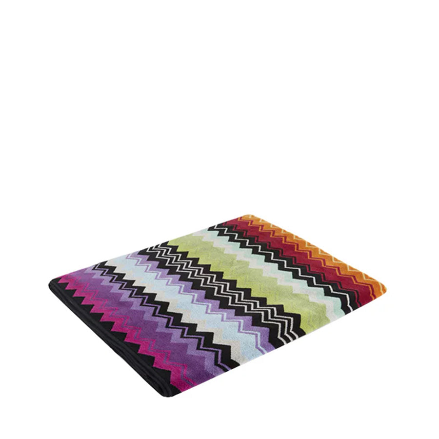 MISSONI HOME Giacomo T59- Turuncu Zigzag Desenli Banyo Havlusu 70 x 115 cm D’Maison 