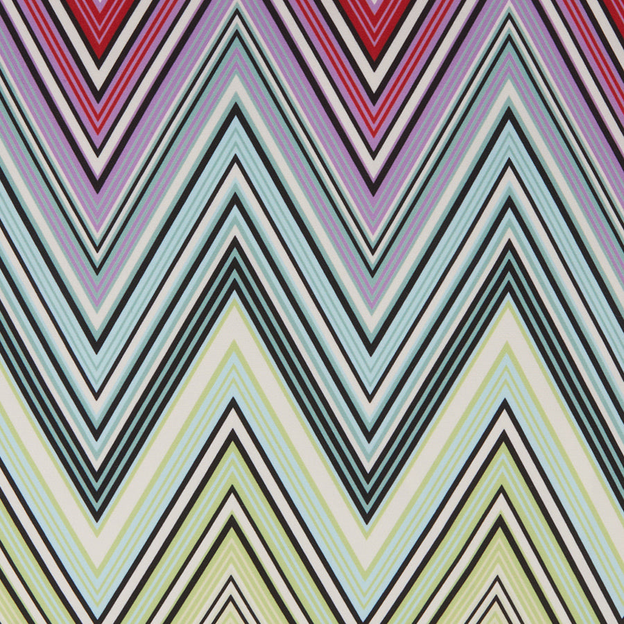 MISSONI HOME Kew Outdoor Turuncu Çok Renkli Zigzag Desenli Dış Mekan Dekoratif Yastık 60 x 60 cm D’Maison 